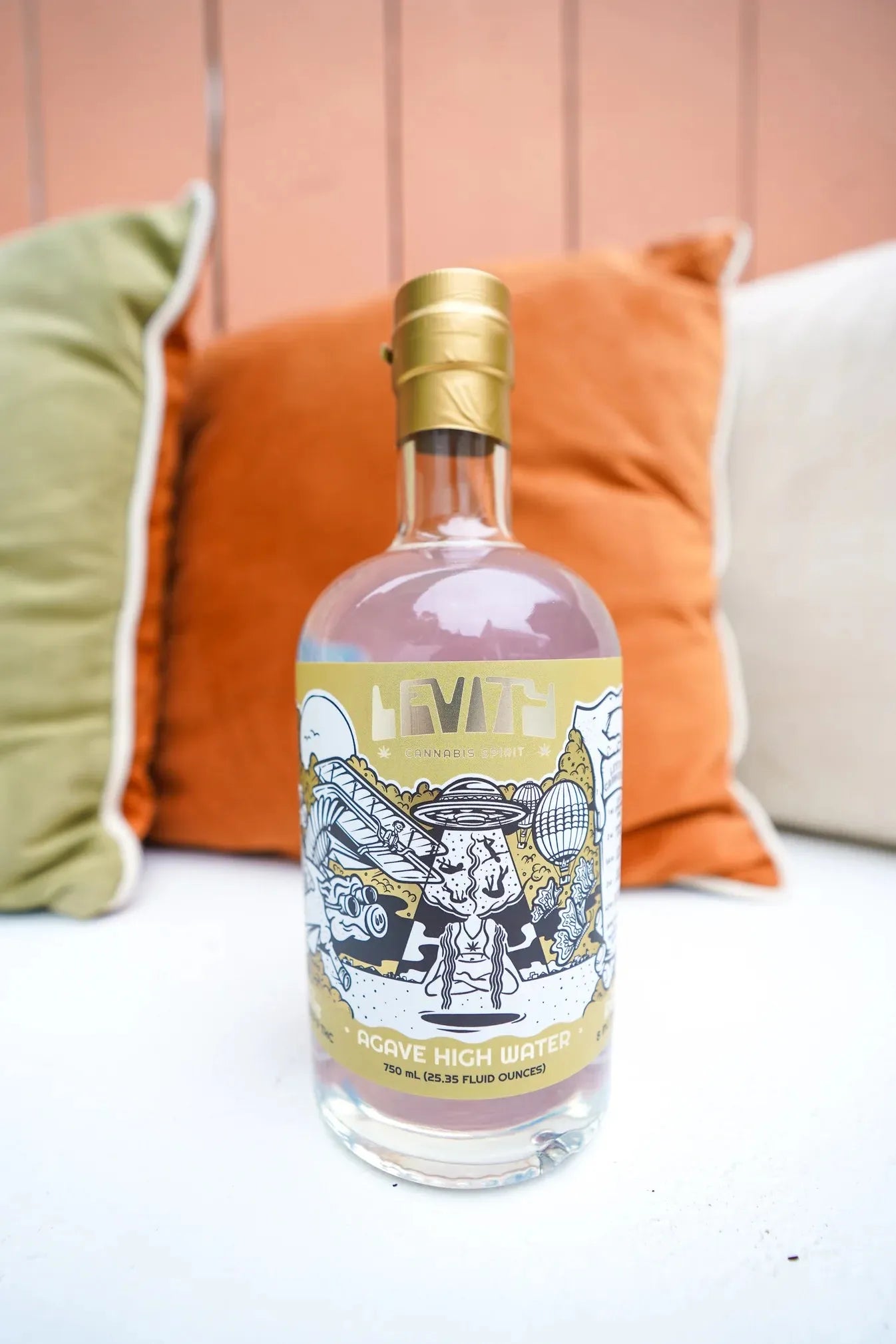 Levity Founder's Reserve Agave High Water 750ml Levity Coastal Hemp Co