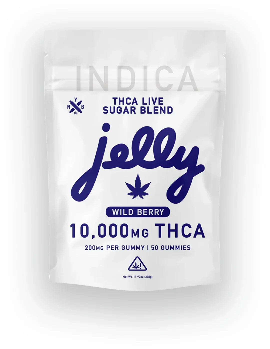 Jelly Live Sugar THCA 10,000mg Not Your Bakery Coastal Hemp Co