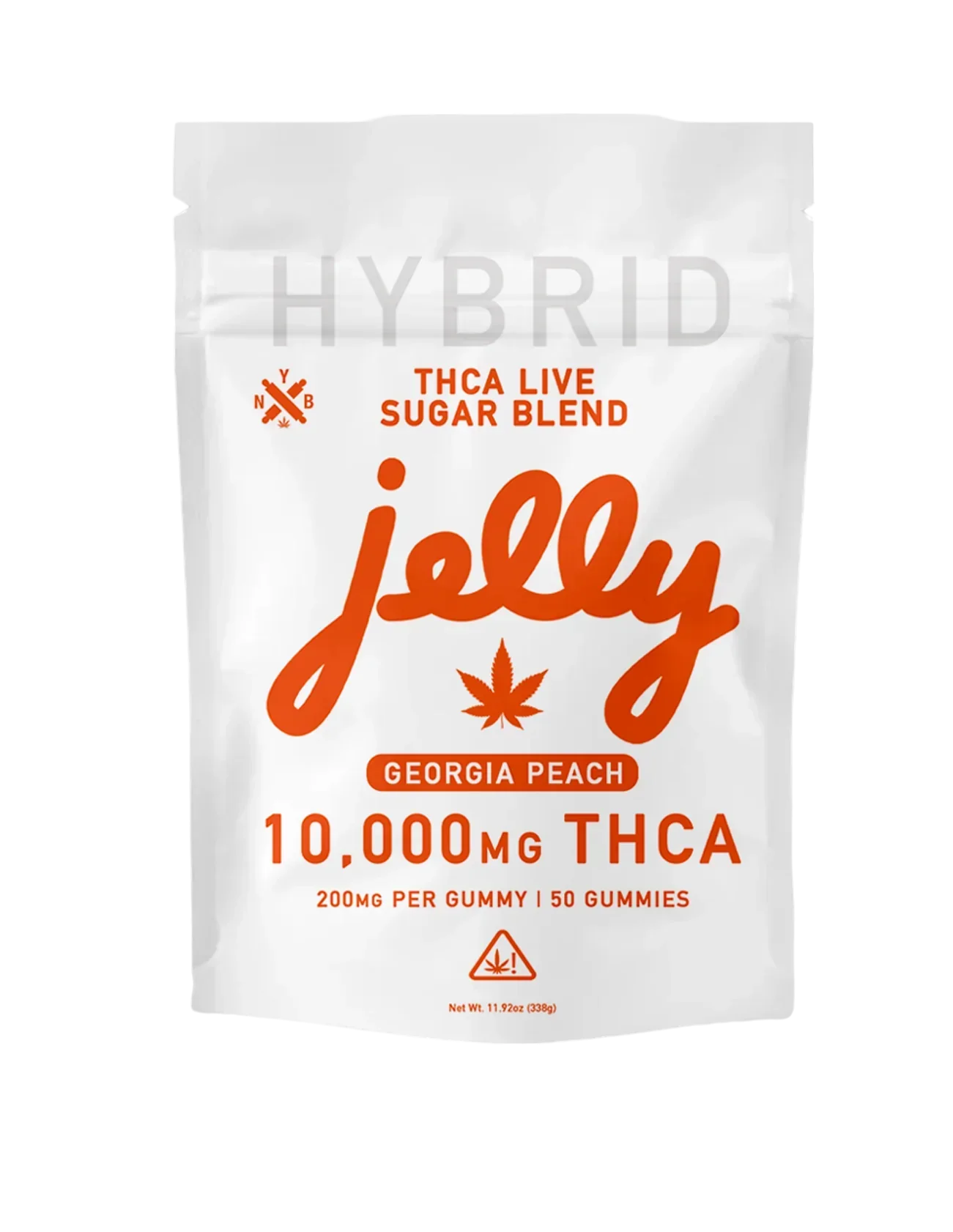 Jelly Live Sugar THCA 10,000mg Not Your Bakery Coastal Hemp Co