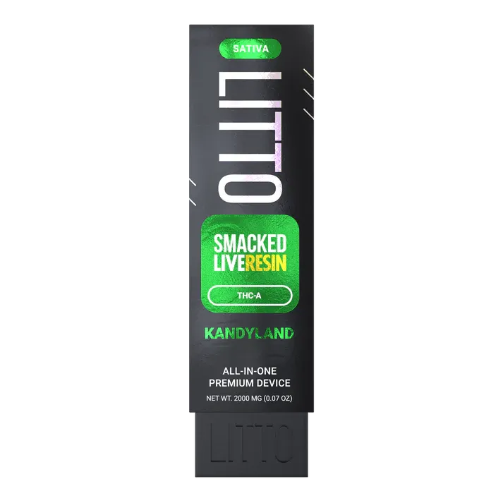 LITTO SMACKED Blend THCA Live Resin 2G Disposable LITTO Hemp Coastal Hemp Co