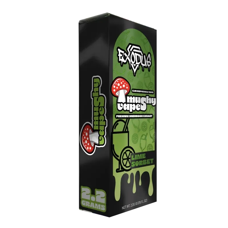 Exodus Mushy Mushroom Vape Disposable 2.2G Exodus Labs Coastal Hemp Co