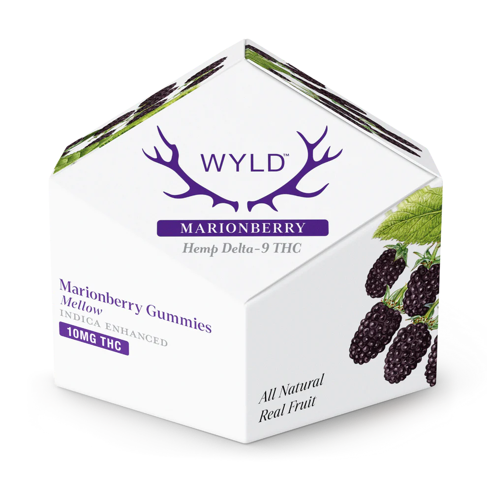 WYLD THC Gummies Hemp-Derived | 10mg WYLD Coastal Hemp Co