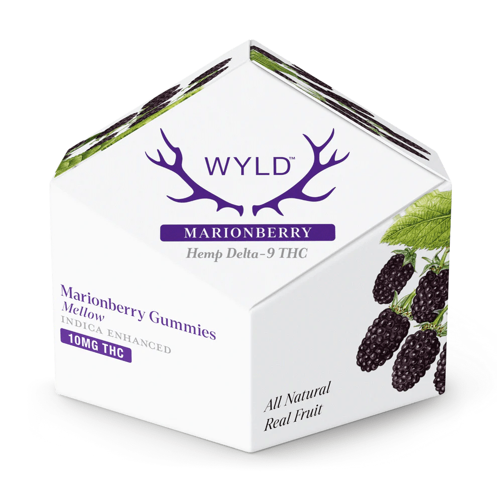 WYLD THC Gummies Hemp-Derived | 10mg WYLD Coastal Hemp Co