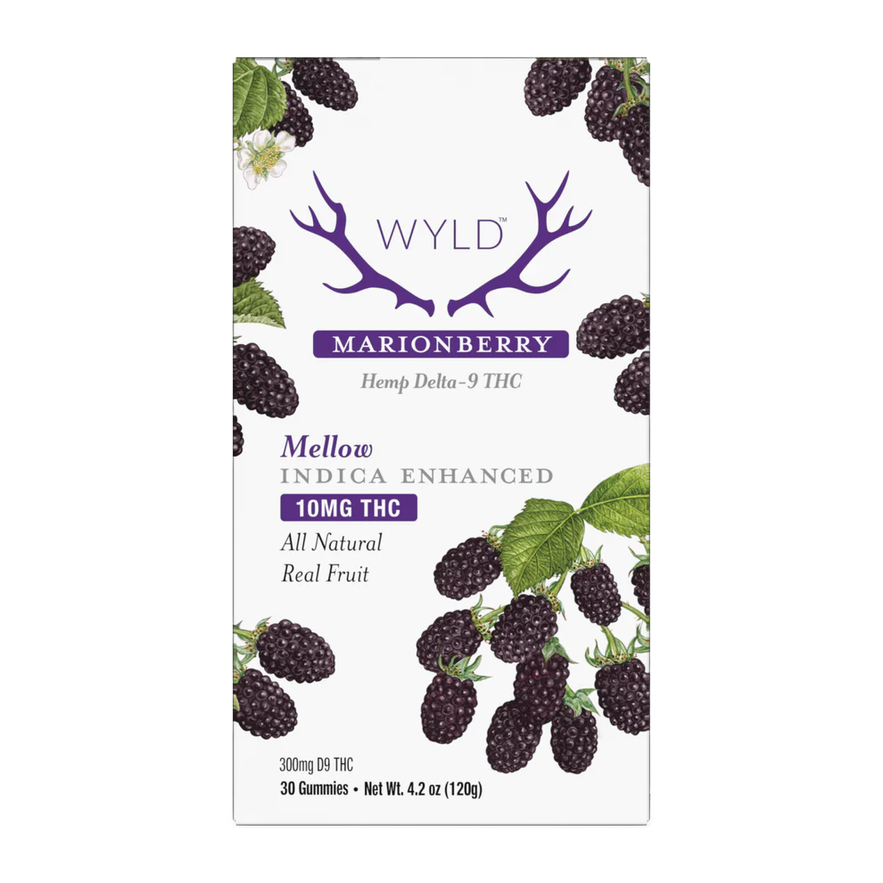 WYLD THC Gummies Hemp-Derived | 10mg WYLD Coastal Hemp Co