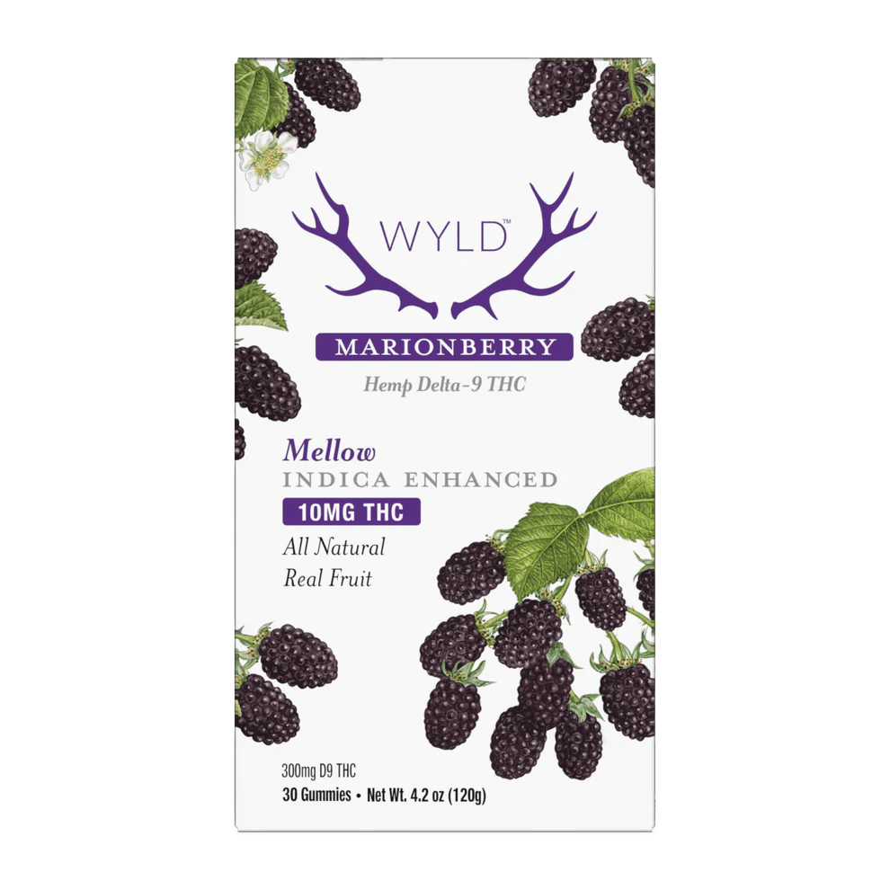 WYLD THC Gummies Hemp-Derived | 10mg WYLD Coastal Hemp Co