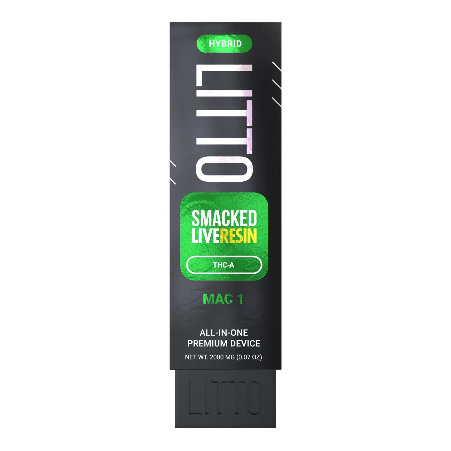 LITTO SMACKED Blend THCA Live Resin 2G Disposable LITTO Hemp Coastal Hemp Co