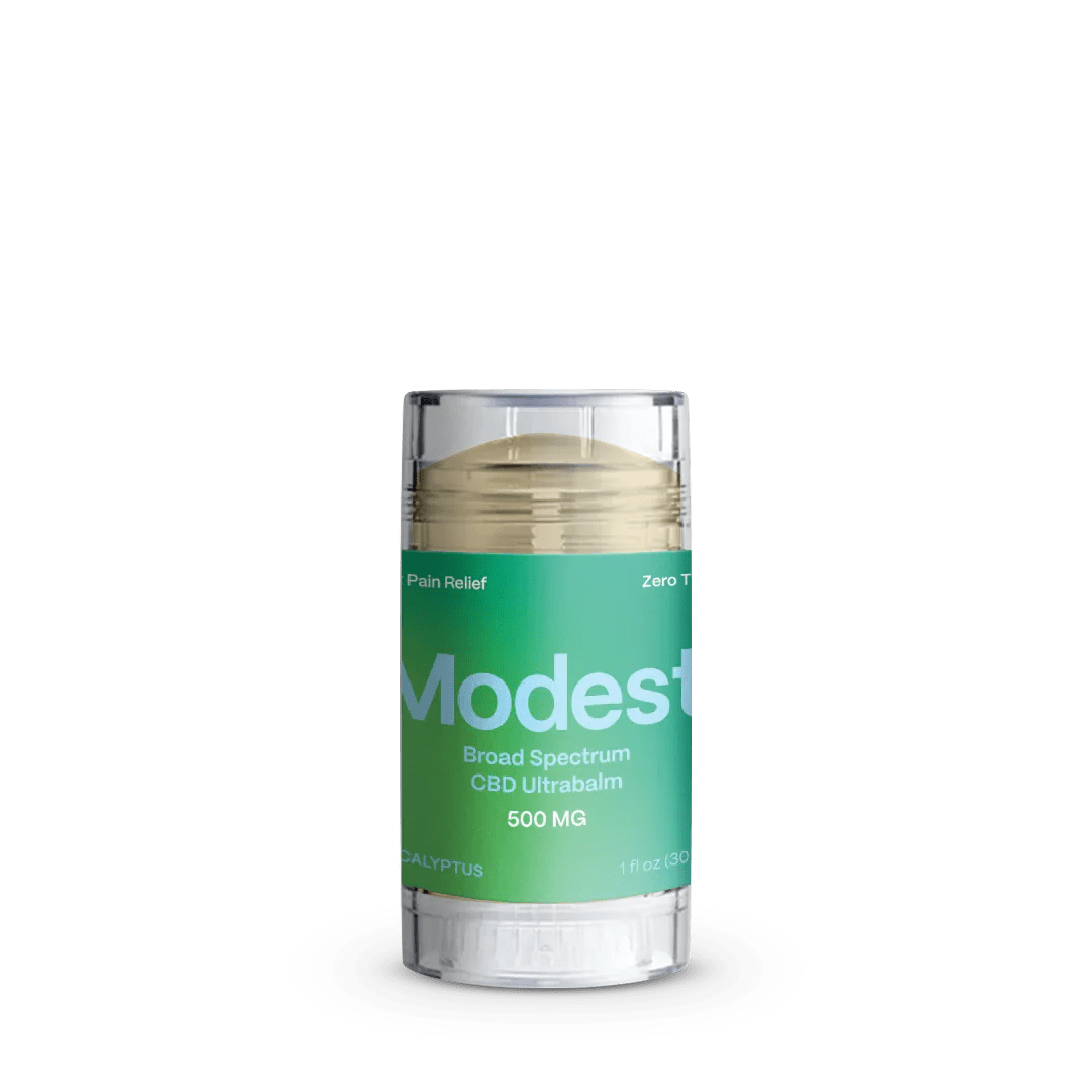Modest Broad Spectrum CBD Ultrabalm 500mg | Zero THC Surfside Brands Coastal Hemp Co