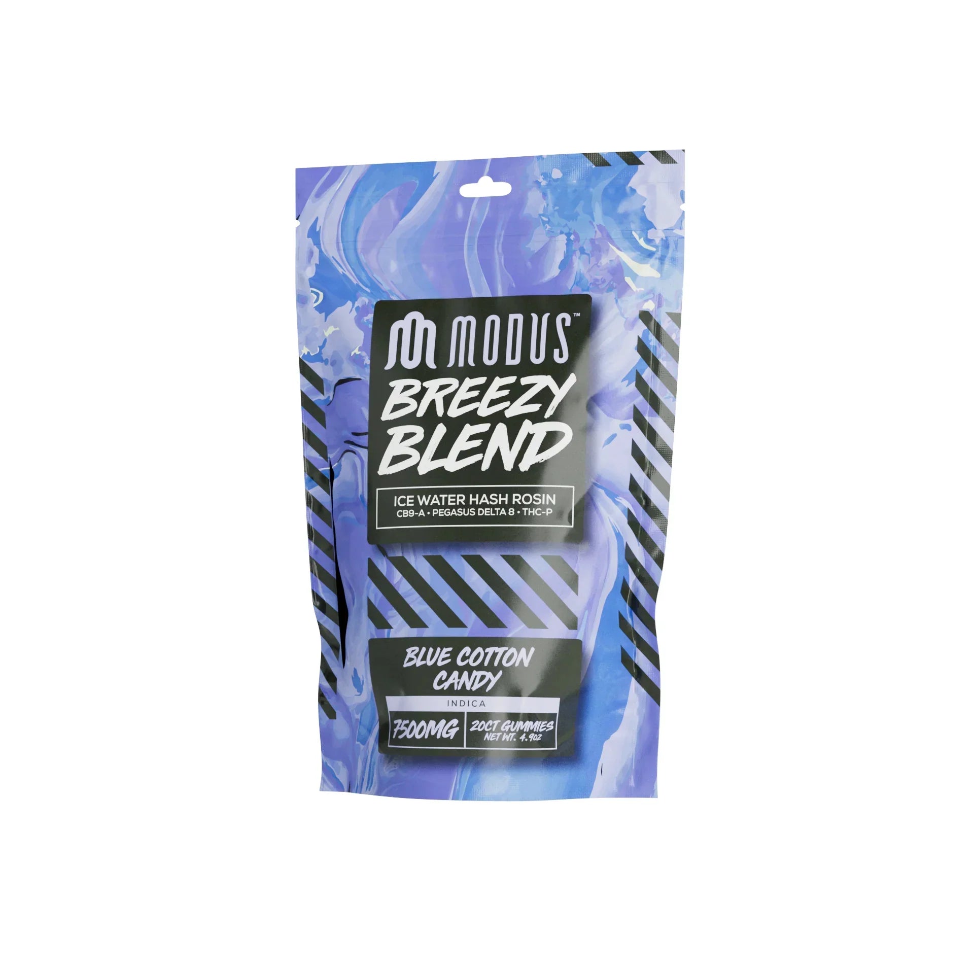 Modus-Breezy-Blend-Gummies-Blue-Cotton-Candy-7500mg-20ct