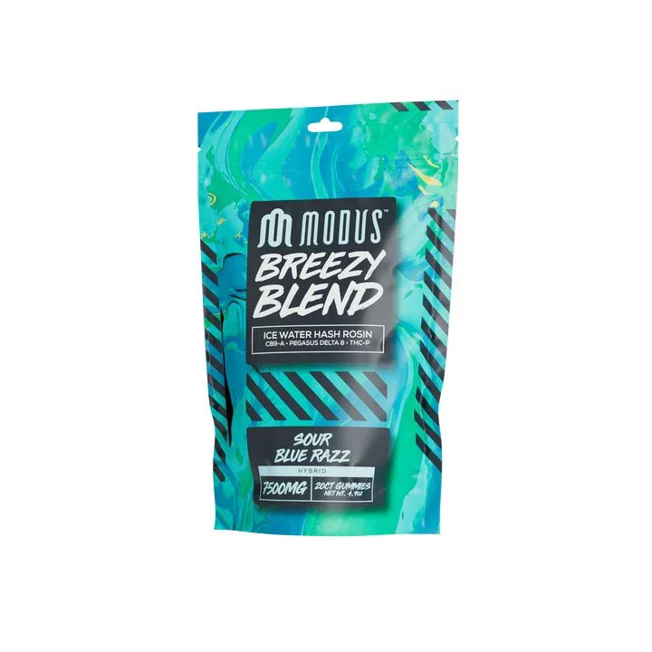 Modus Breezy Blend Gummies 7500mg 20ct Modus Coastal Hemp Co