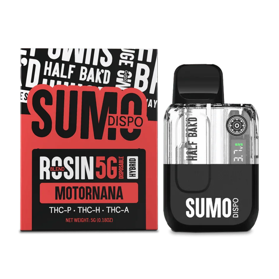 HALF BAK'D - Sumo Disposable 5G Half Bak'd Coastal Hemp Co