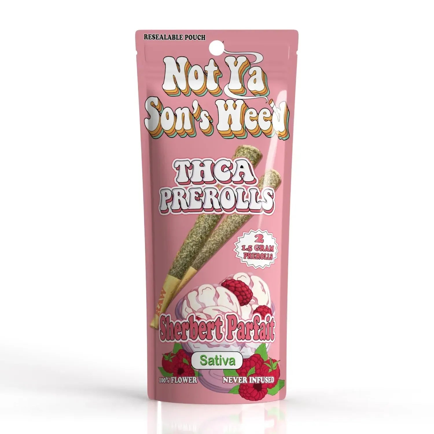 Not Ya Sons Weed THCa Pre Rolls 2pk Not Ya Sons Weed Coastal Hemp Co