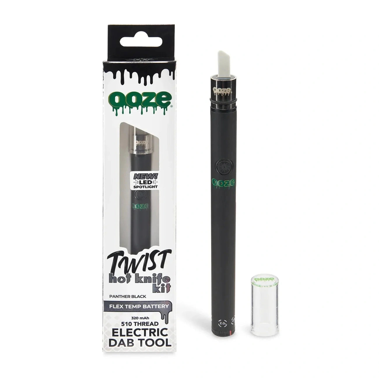 Ooze Twist Hot Knife Kit – New LED Spotlight Ooze Coastal Hemp Co