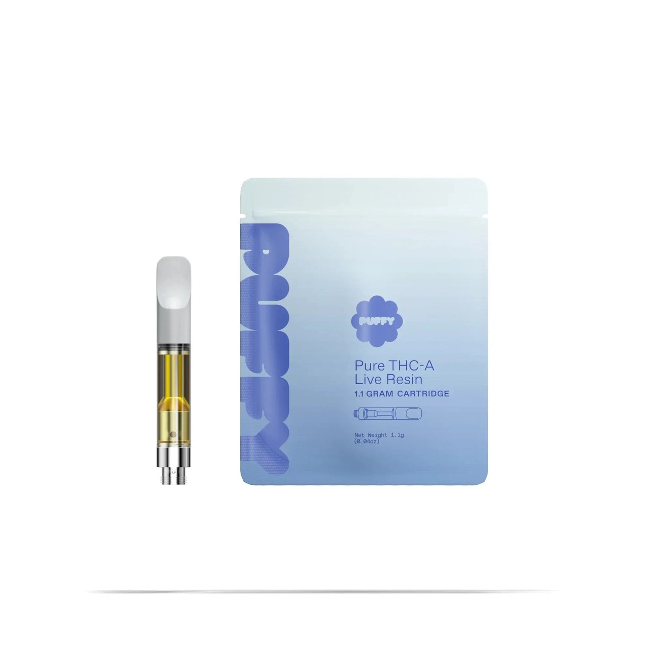 PUFFY PURE THCa Live Resin Cartridge | 1.1g Coastal Hemp Co Coastal Hemp Co