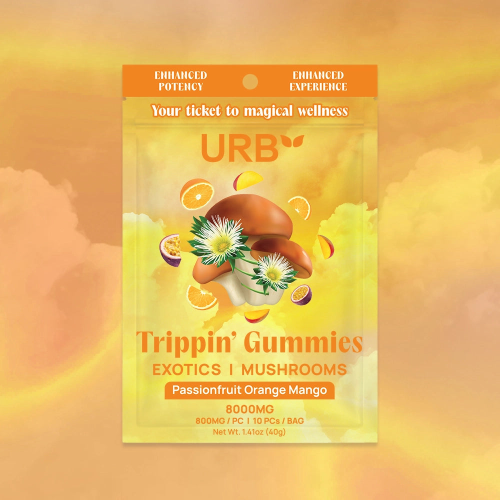 Urb Trippin' Mushroom Gummies Lifted Made Coastal Hemp Co