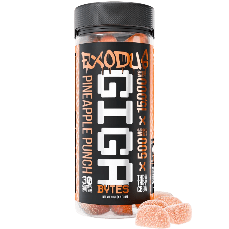 Exodus Gigabyte Gummies 15,000 mg Exodus Labs Coastal Hemp Co