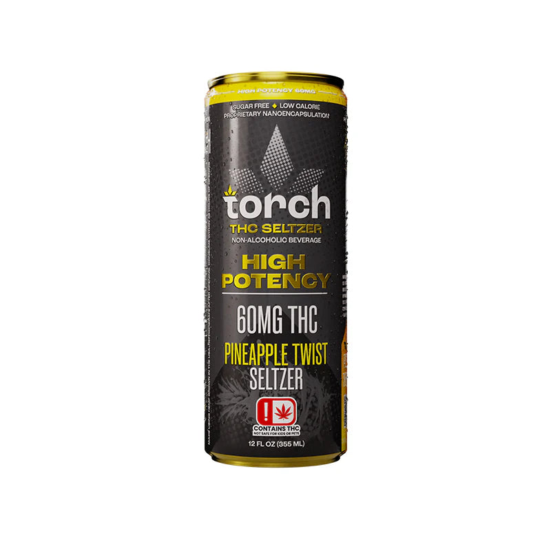Torch High Potency THC Seltzer 60mg Torch Coastal Hemp Co