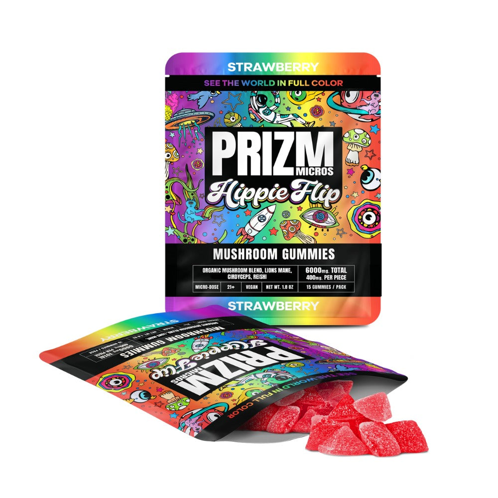 Prizm Micros Magic Mushroom Gummies Strawerry