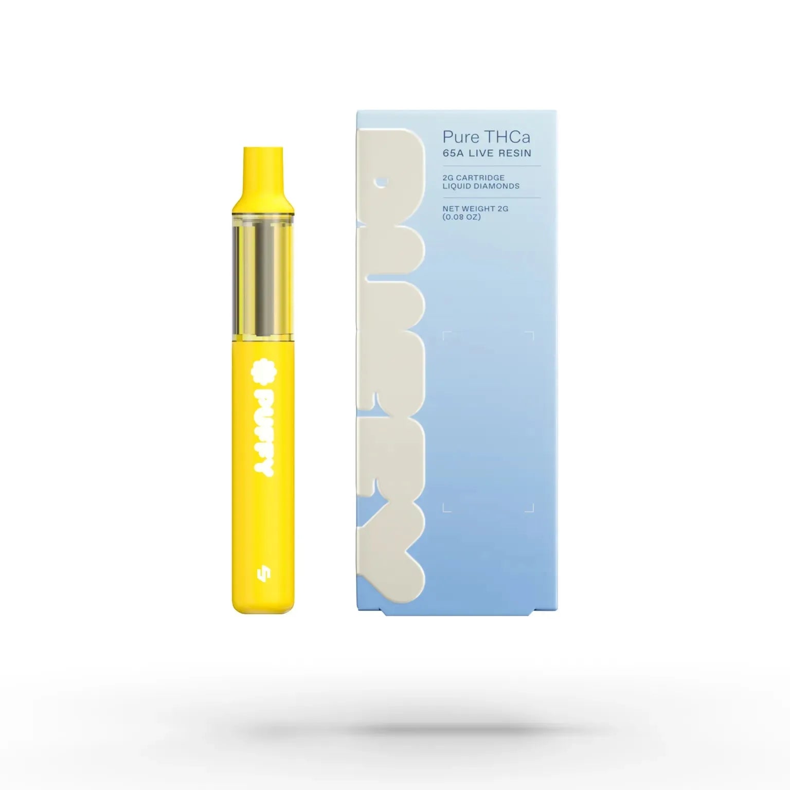 PUFFY PURE THCA Live Resin Disposable 2G QWIN Coastal Hemp Co