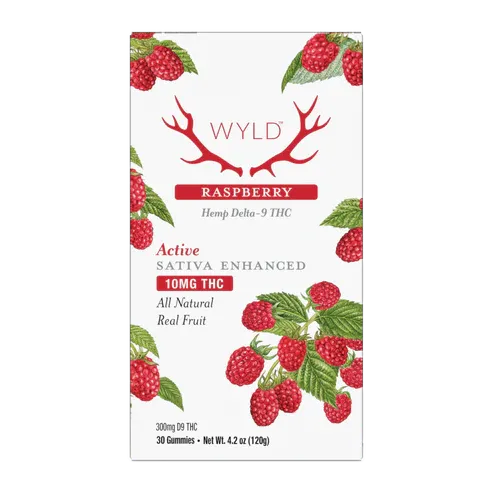 WYLD THC Gummies 30ct Hemp-Derived WYLD Coastal Hemp Co
