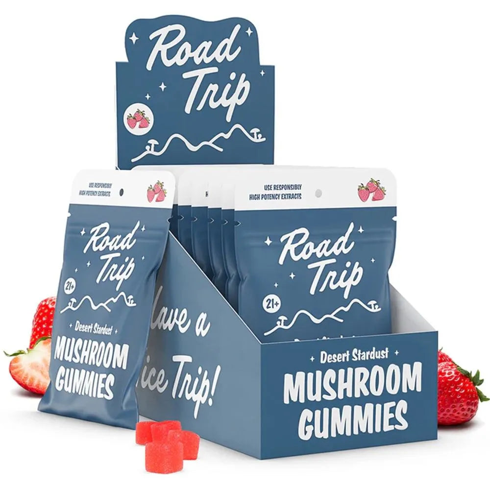 Road Trip Desert Stardust Mushroom Gummies - Box Road Trip Co. Coastal Hemp Co