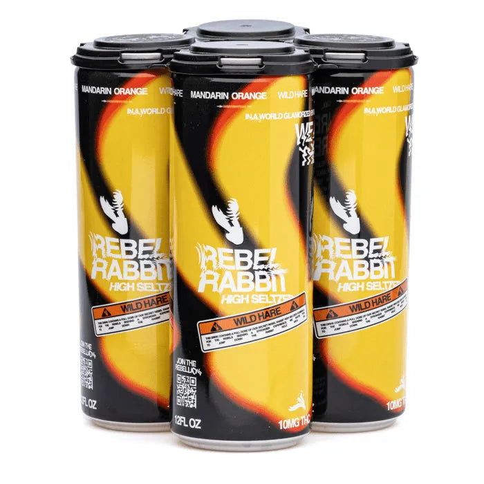 Rebel Rabbit Seltzer - Wild Hare Rebel Rabbit Coastal Hemp Co