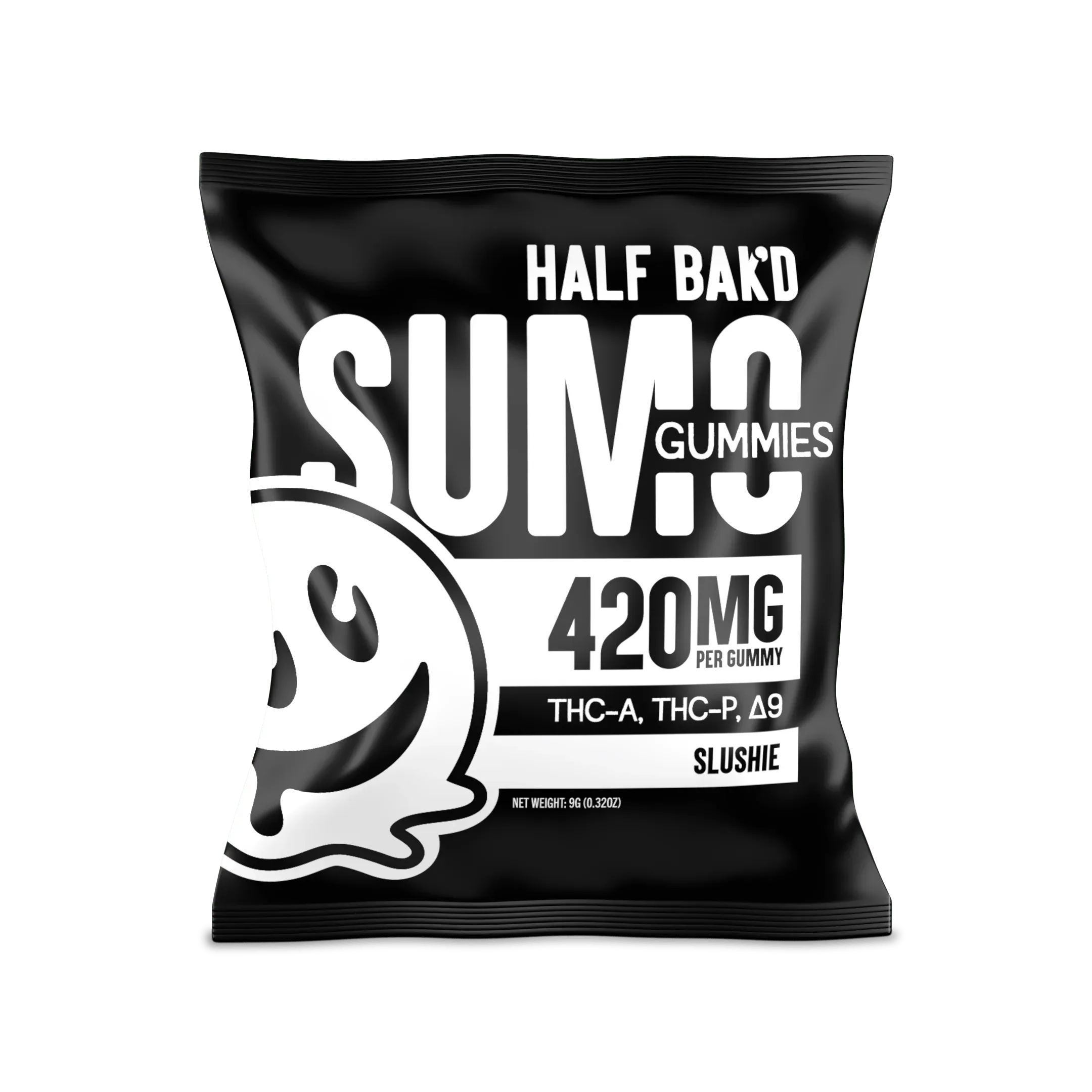HALF BAK'D - Sumo Gummies 420mg 2ct Half Bak'd Coastal Hemp Co