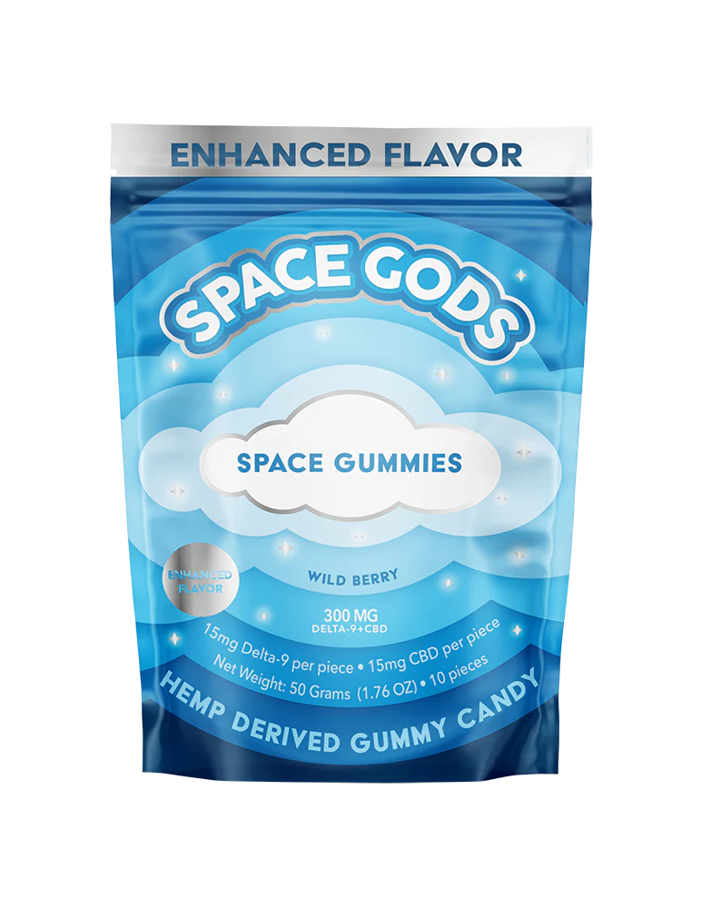 Space Gods | Regular Dose | Delta 9 THC + CBD Gummies - 300mg Prophet Premium Coastal Hemp Co