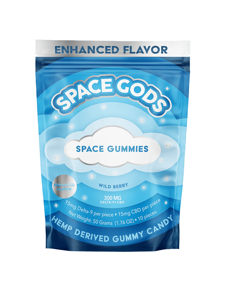 Space Gods | Regular Dose | Delta 9 THC + CBD Gummies - 300mg Prophet Premium Coastal Hemp Co