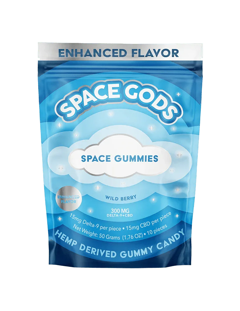 Space Gods | Regular Dose | Delta 9 THC + CBD Gummies - 300mg Prophet Premium Coastal Hemp Co
