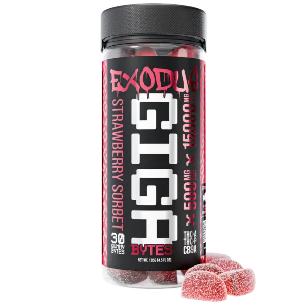 Exodus Gigabyte Gummies 15,000 mg Exodus Labs Coastal Hemp Co