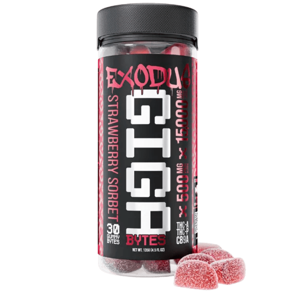 Exodus Gigabyte Gummies 15,000 mg Exodus Labs Coastal Hemp Co