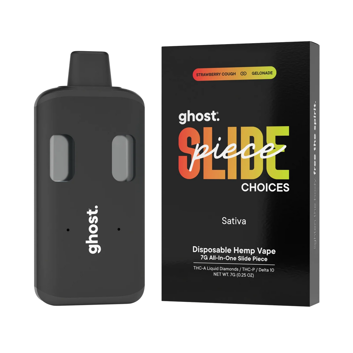 Ghost Slide Piece THCA Disposable 7G | 5ct Box - Coastal Hemp Co