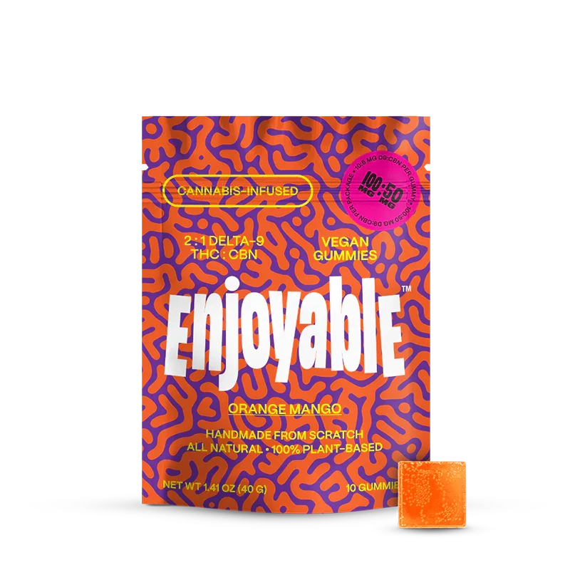 Enjoyable 2:1 THC:CBN Delta-9 Gummies Surfside Brands Coastal Hemp Co