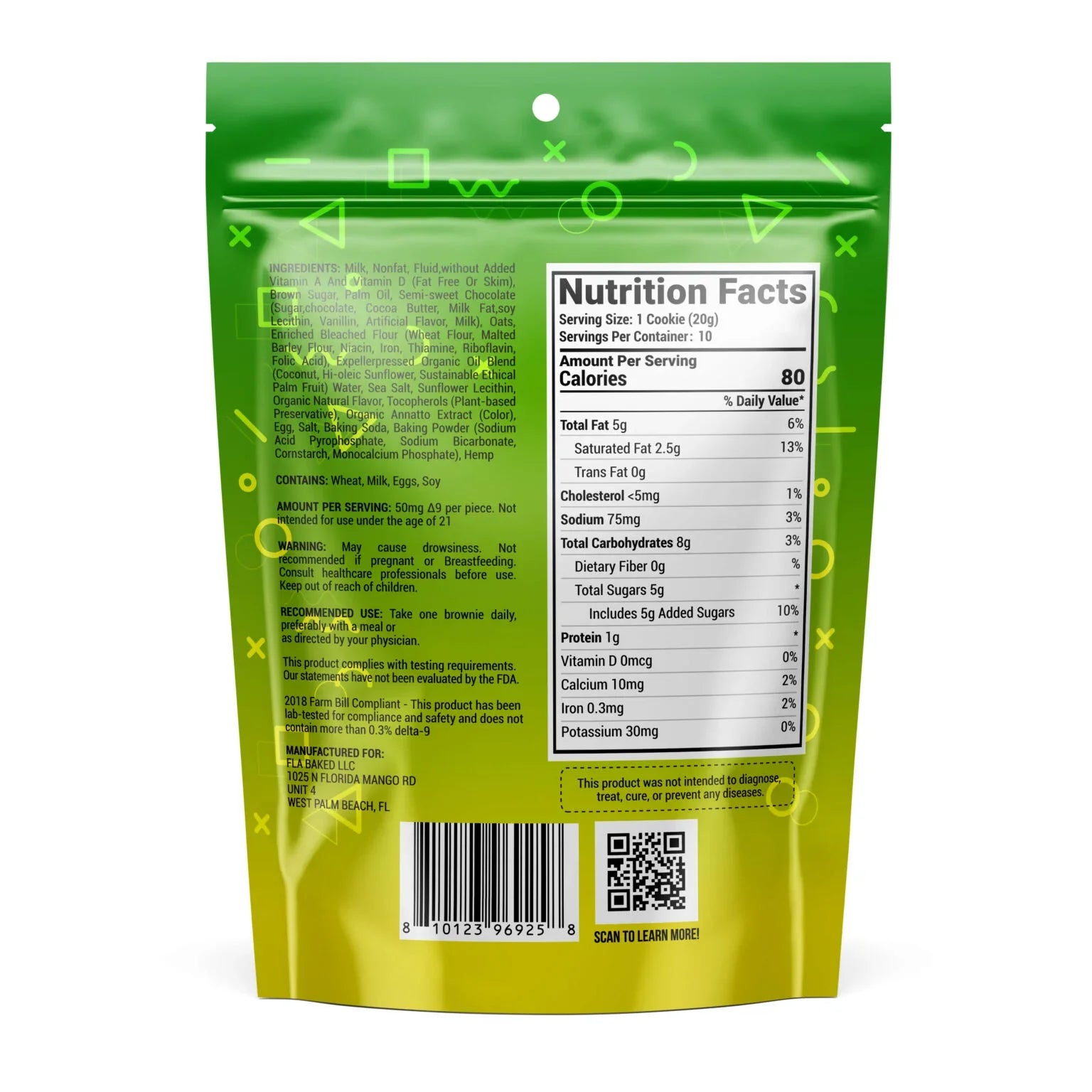 Binoid Mini Triple Chocolate Chunk Bites – 500mg Binoid Coastal Hemp Co