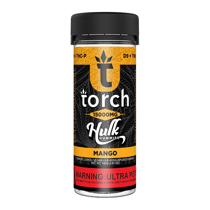 Torch Hulk Gummies 15000mg 20ct Torch Coastal Hemp Co