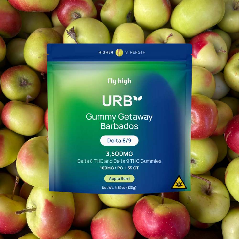 Urb D8 D9 THC Gummies 3500MG Lifted Made Coastal Hemp Co