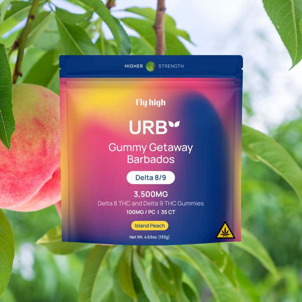 Urb D8 D9 THC Gummies 3500MG Lifted Made Coastal Hemp Co