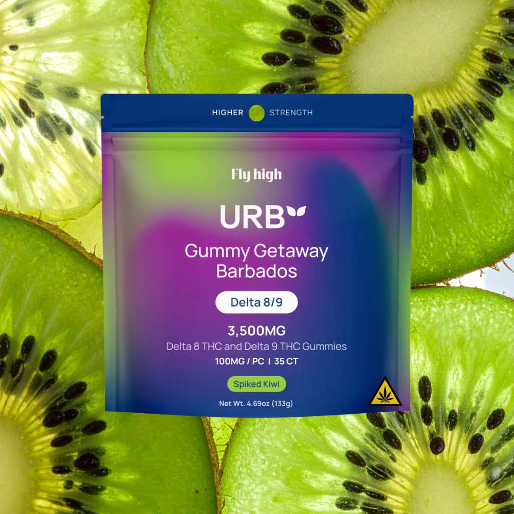 Urb D8 D9 THC Gummies 3500MG Lifted Made Coastal Hemp Co