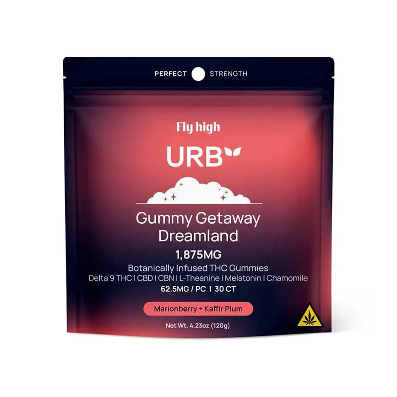 Urb Restful Infused Botanical Gummies + THC Lifted Made Coastal Hemp Co