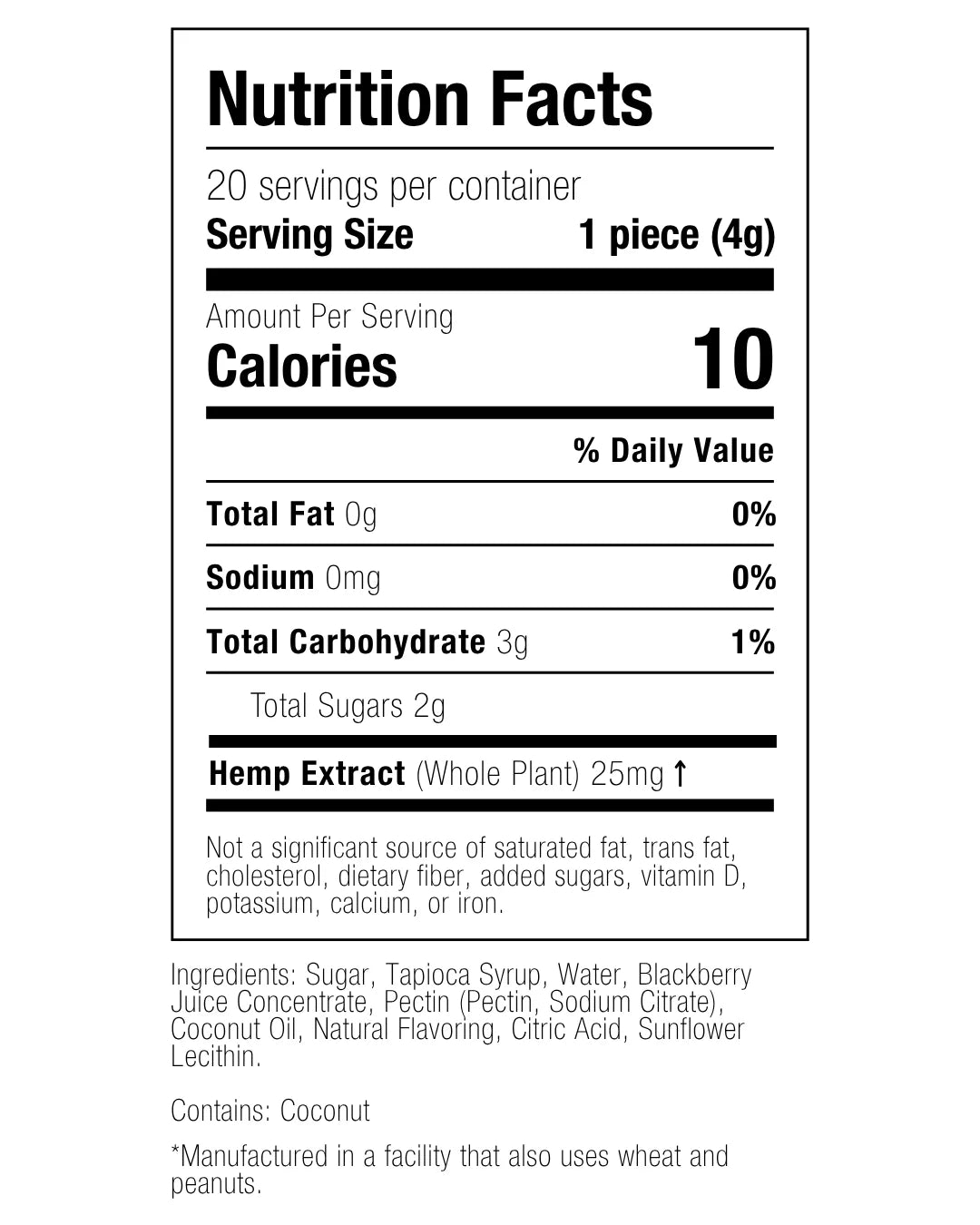 Wyld CBD Gummies Broad Spectrum WYLD Coastal Hemp Co