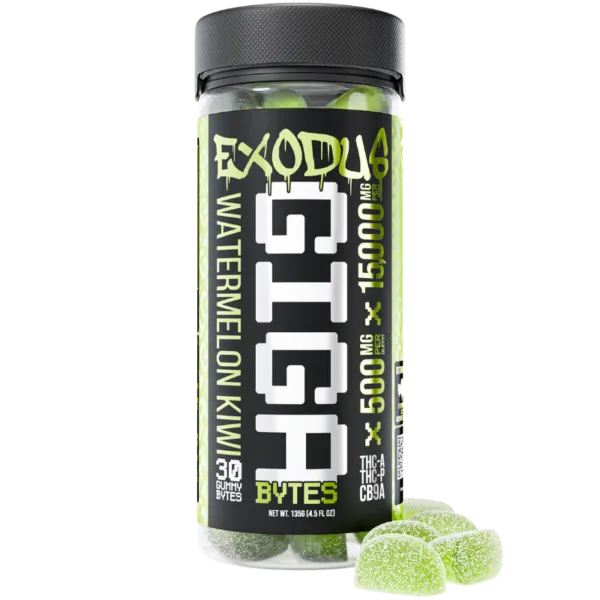 Exodus Gigabyte Gummies 15,000 mg Exodus Labs Coastal Hemp Co