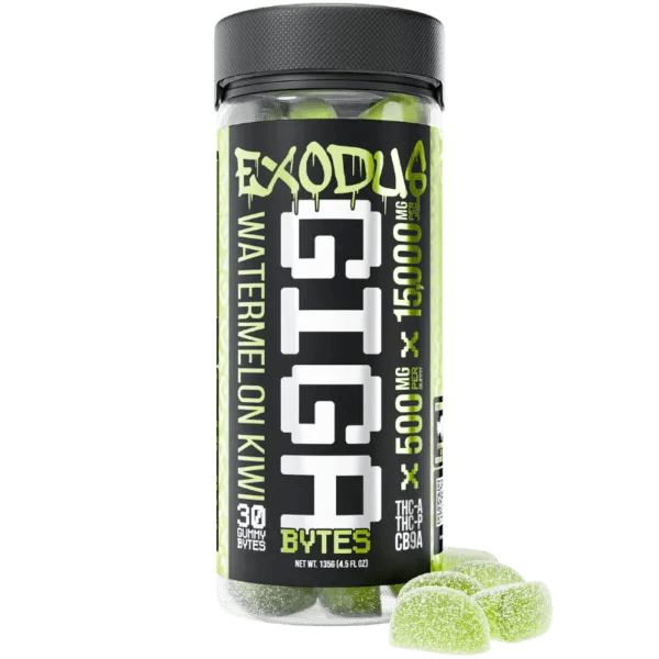 Exodus Gigabyte Gummies 15,000 mg Exodus Labs Coastal Hemp Co