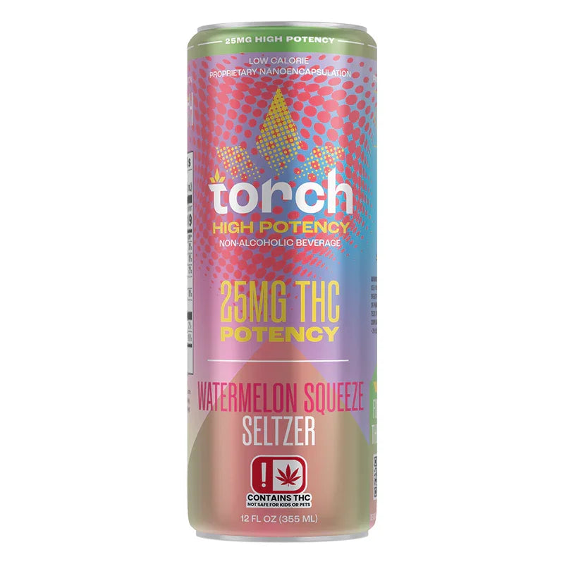 Torch High Potency THC Seltzer 25mg Torch Coastal Hemp Co