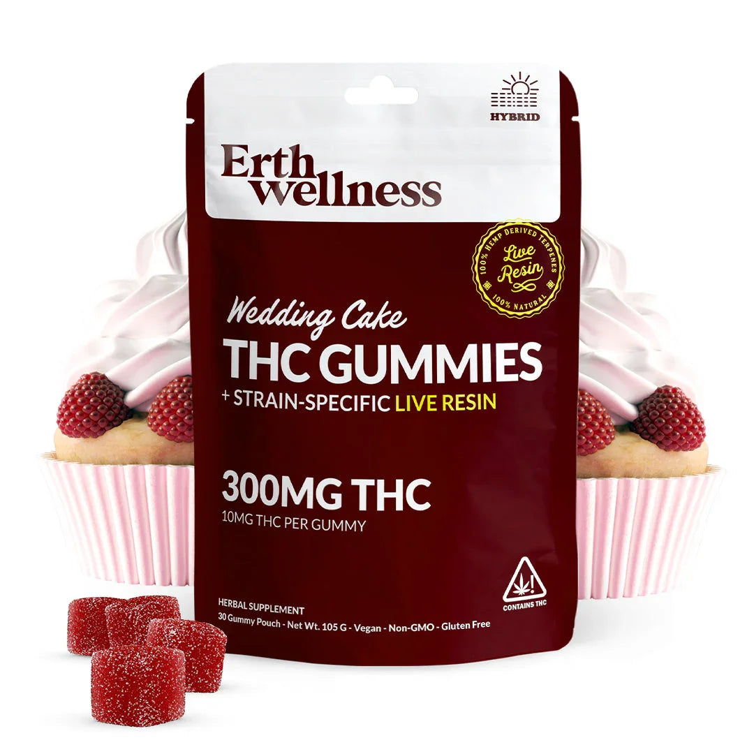 Erth Wellness D9 THC Strain-Specific Gummies + Live Resin Erth Wellness Coastal Hemp Co