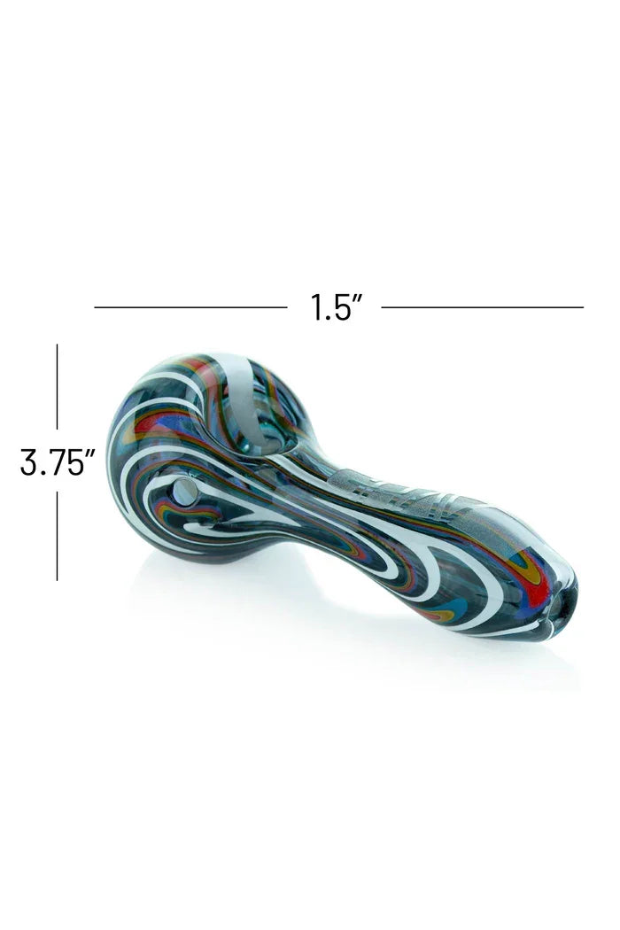 GRAV WigWag Spoon Pipe 4" Grav Coastal Hemp Co