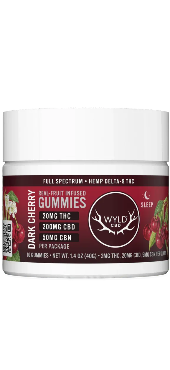 WYLD Full Spectrum CBD SLEEP Gummies WYLD Coastal Hemp Co