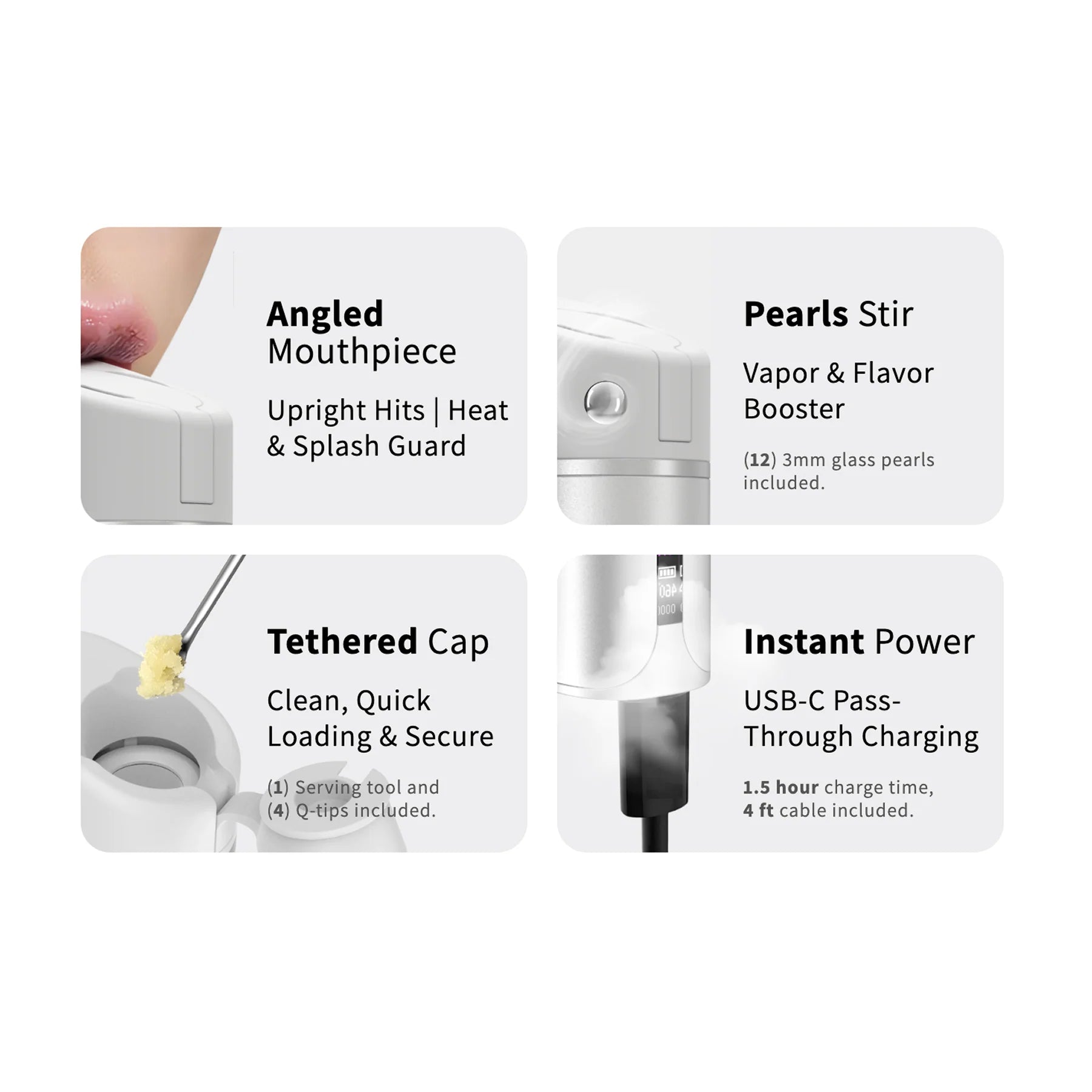 Yocan Black Pocket Concentrate Vaporizer Yocan Coastal Hemp Co