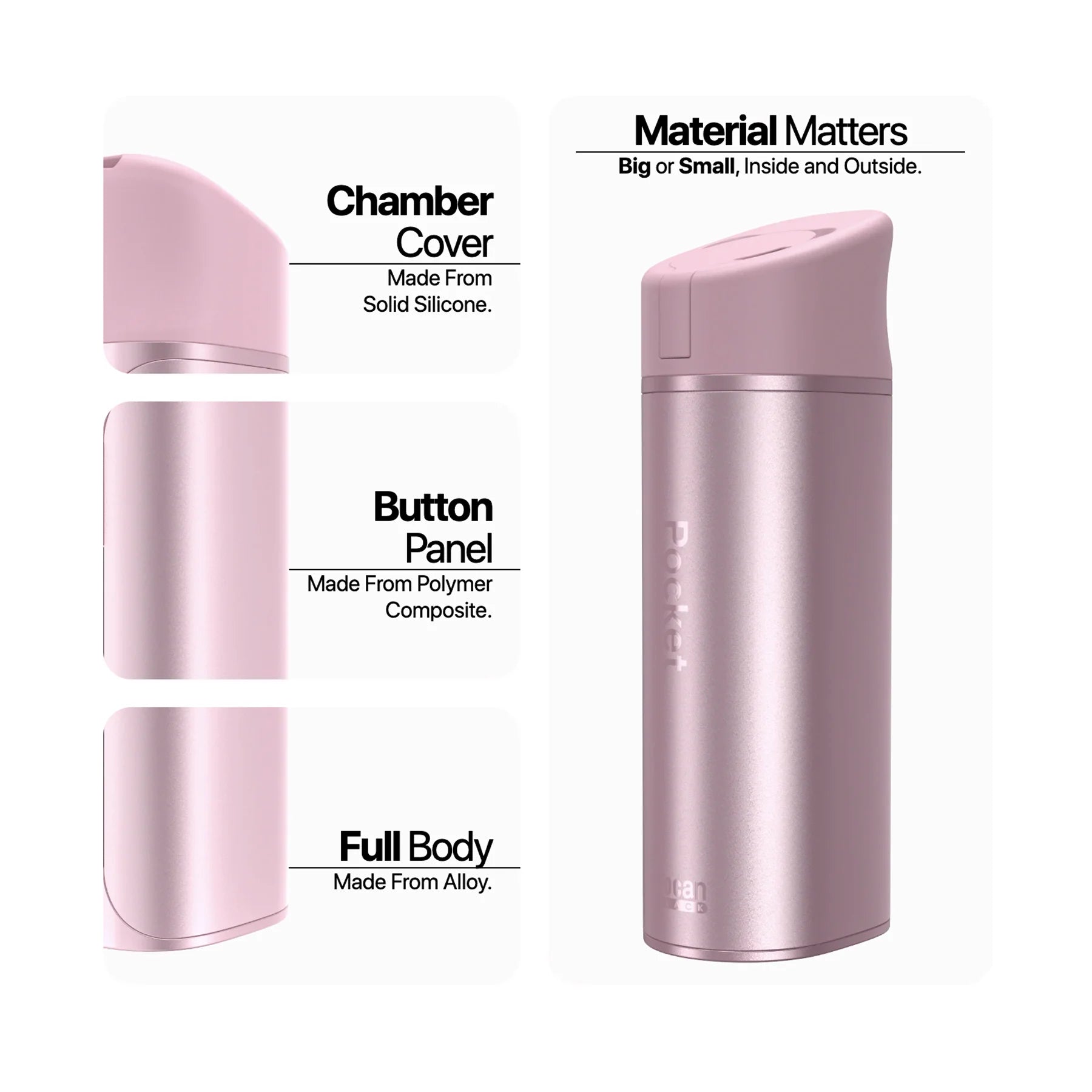 Yocan Black Pocket Concentrate Vaporizer Yocan Coastal Hemp Co