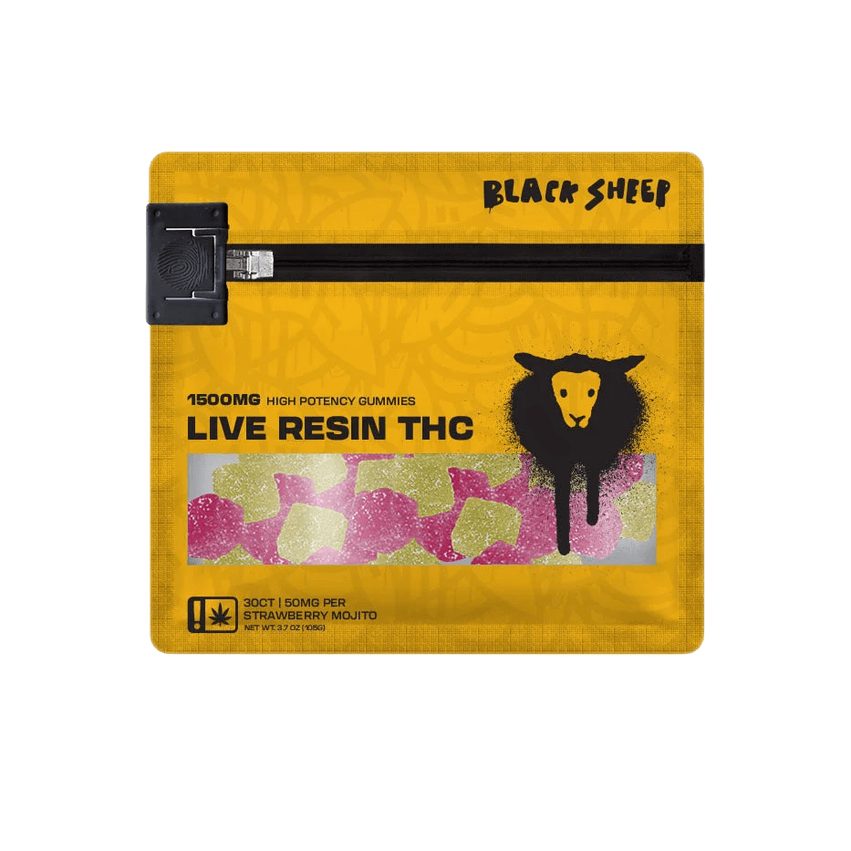 Black Sheep THCP LIVE RESIN Quad Blend Gummies - Coastal Hemp Co