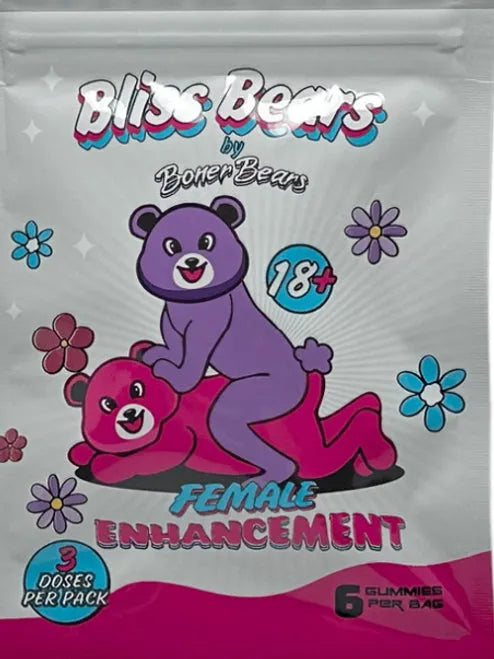 Bliss Bears Female Enhancement Gummy AT Distro Coastal Hemp Co